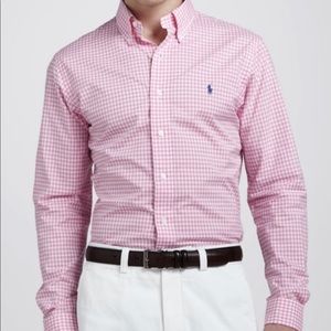 Like new! Polo Ralph Lauren Performance Pink Shirt